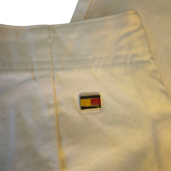 Vintage Tommy Hilfger Ankle Chino Hampton Light Pink Preppy Corpcore Women 6 - Picture 6 of 12